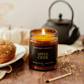 Apple Cider Soy Candle - Amber Jar - 9 oz